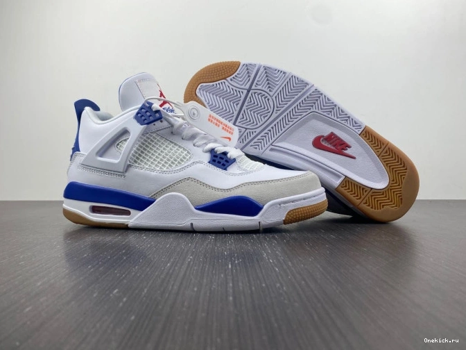 One Kick 4 SB Retro Pine Jordan DR5415-140 Blue 0811